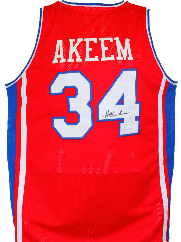 Custom Basketball Jerseys Hakeem Olajuwon T-Shirts We Have Your