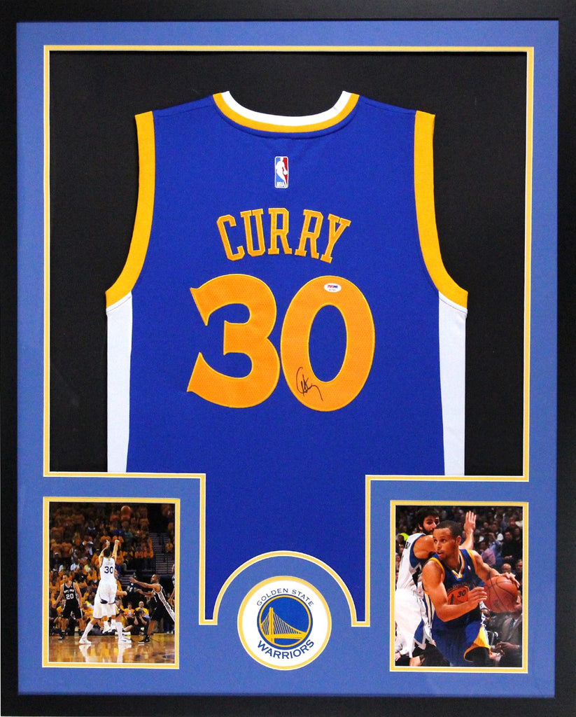 Stephen Curry Golden State Warriors Fanatics Authentic Autographed Adidas  NBA Finals Jersey