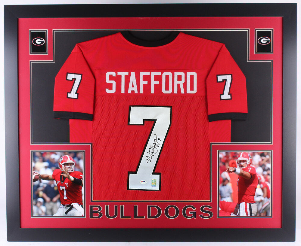 Matthew Stafford Georgia Bulldogs Framed 5-Photo Collage - Frames