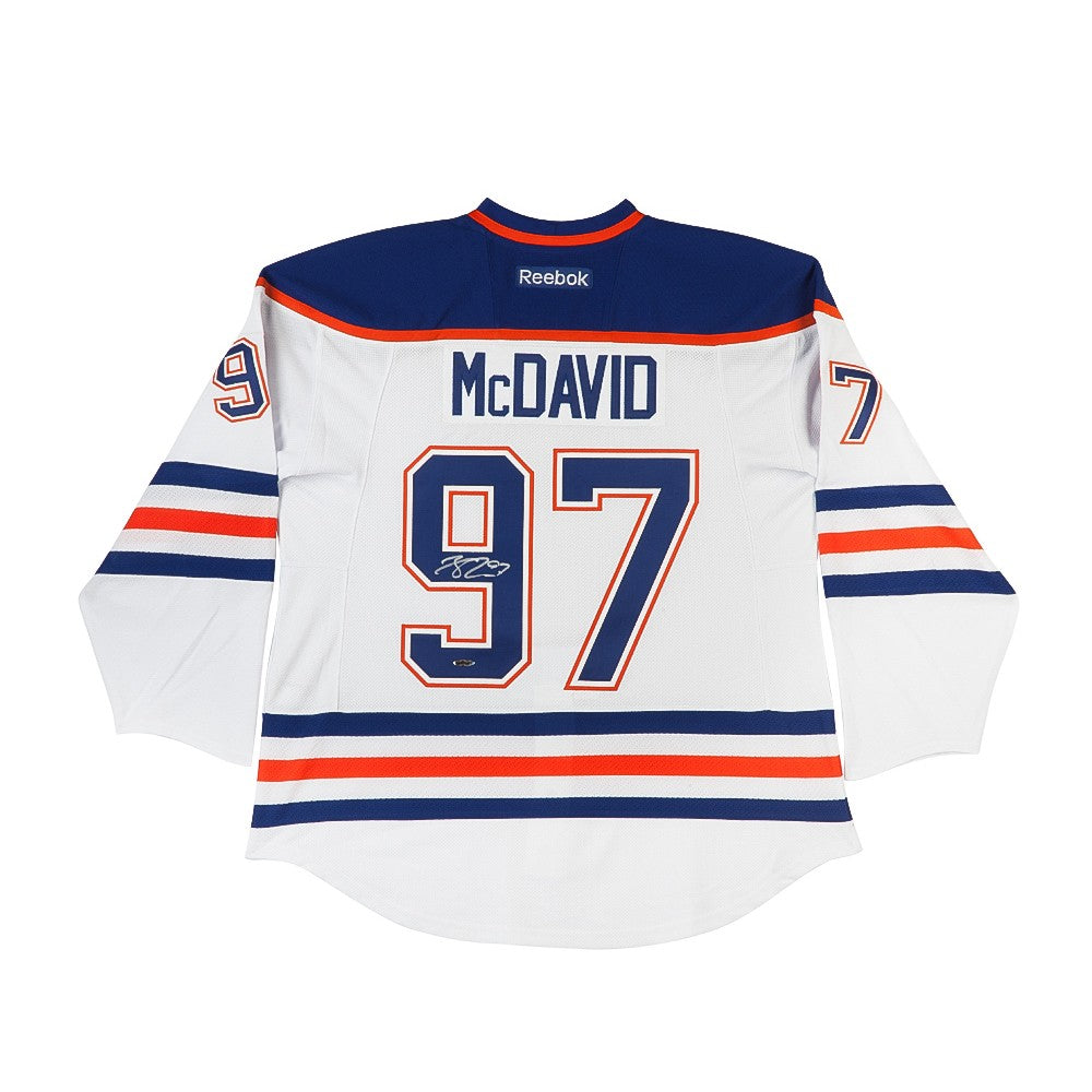 Connor Mcdavid Autographed Edmonton Oilers Home Jersey - Adidas Authen –  Top Shelf Collectibles