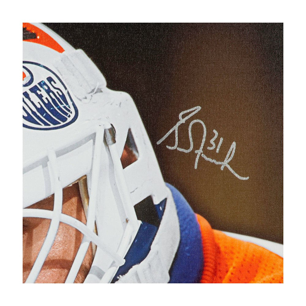 GRANT FUHR St Louis Blues Autographed SIGNED Goalie Mask PSA COA