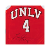 Larry Johnson Autographed Authentic Mitchell & Ness UNLV Home Jersey