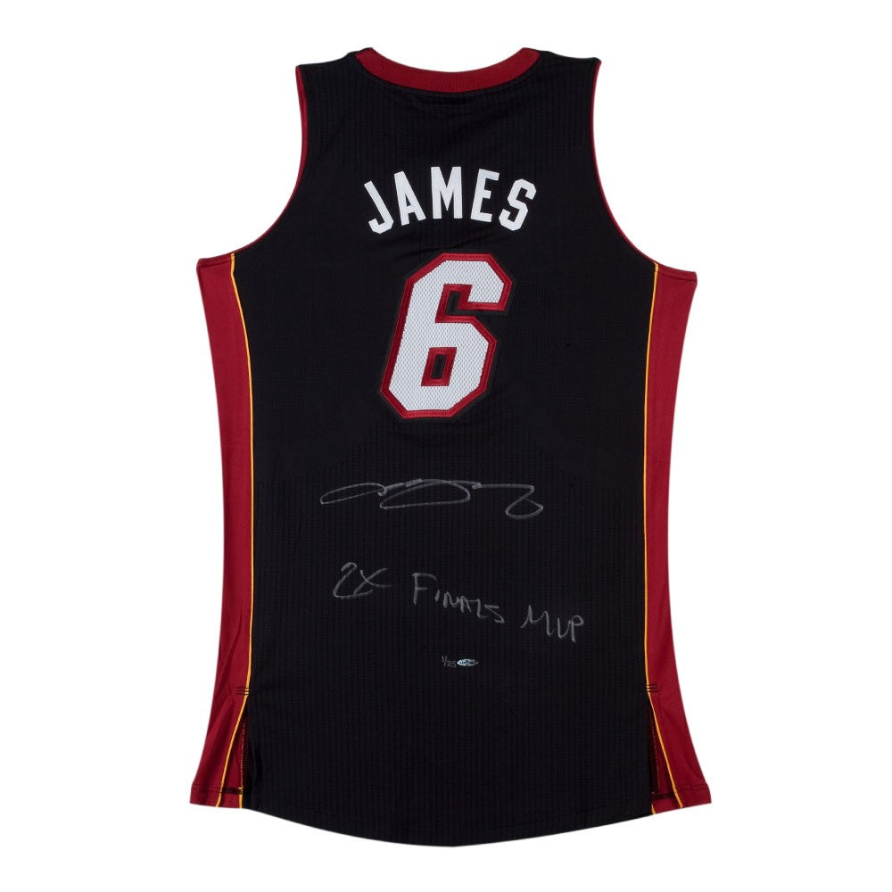 LeBron James Autographed Jersey - Memorabilia Center
