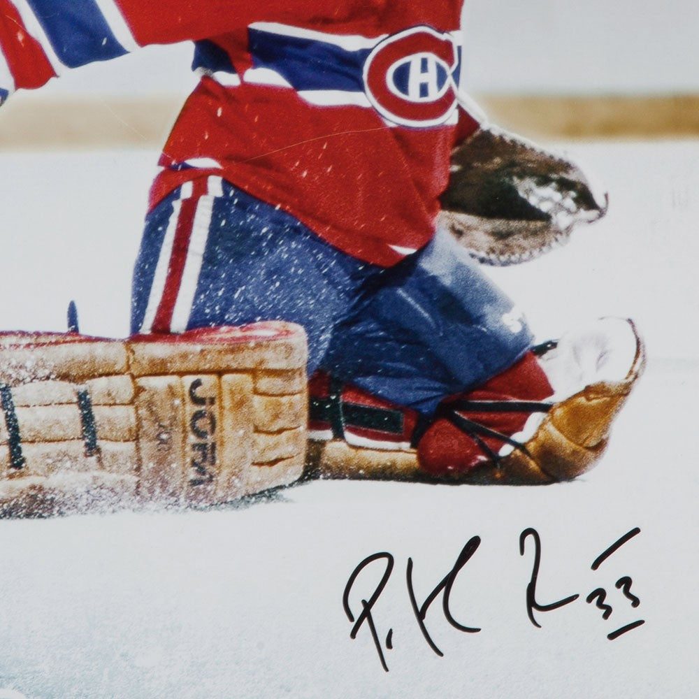 Patrick Roy Autographed & Inscribed Authentic Heroes of Hockey
