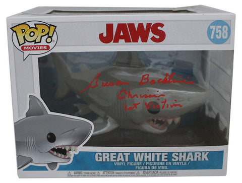 Susan Backlinie Autographed/Signed Jaws Funko Pop #758 AS IS JSA 33592