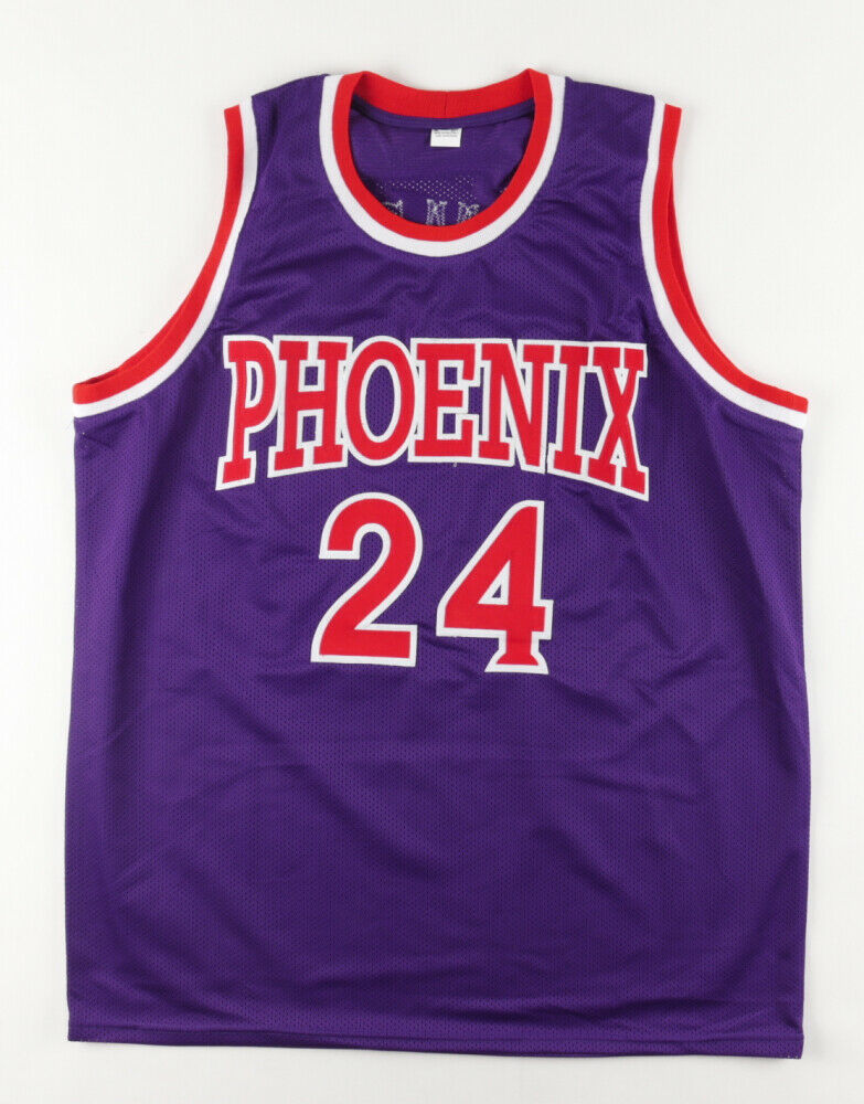 Tom Chambers Signed Phoenix Suns Jersey (PSA COA) #8 Overall Pk 1981 N –  Super Sports Center