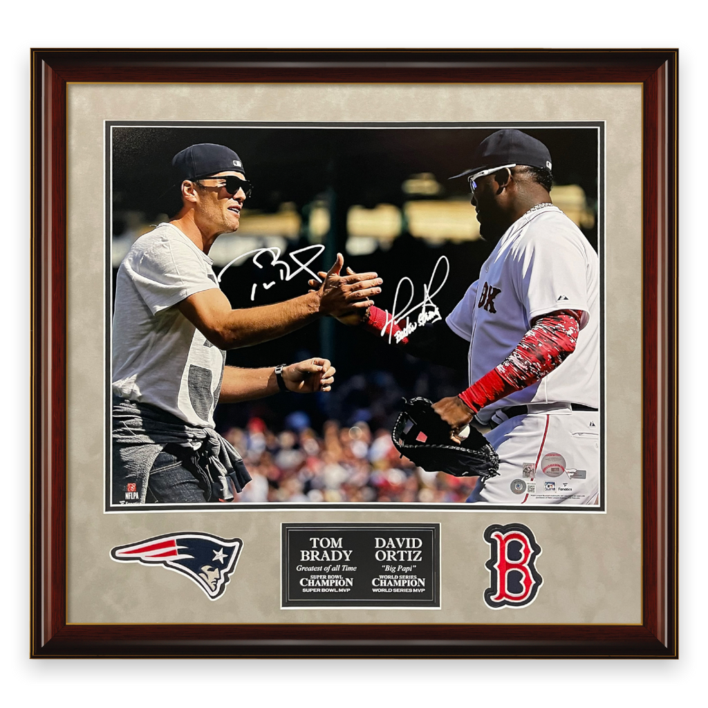 David Ortiz Big Papi Framed Signed Boston Red Sox Jersey Beckett Autog