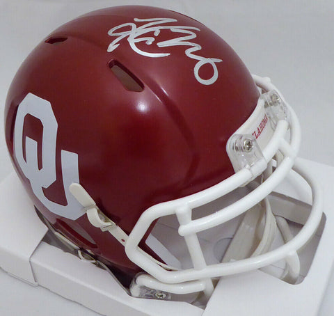 Kyler Murray Autographed Signed Oklahoma Speed Mini Helmet Beckett J49298