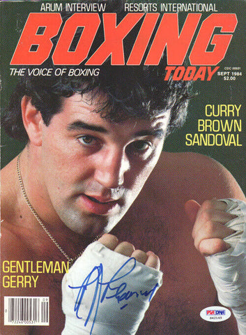Gerry Cooney Autographed Signed Boxing Today Magazine Cover PSA/DNA #S42145