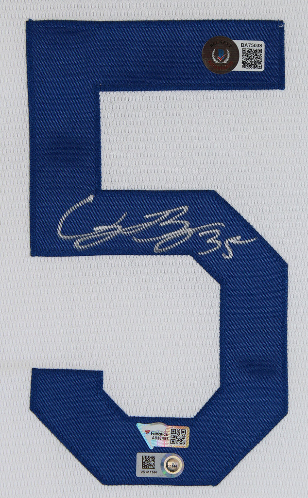 Dodgers Cody Bellinger Signed White Majestic Jersey w/ 2018 WS Patch B –  Super Sports Center