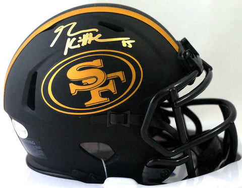 George Kittle Signed San Francisco 49ers Eclipse Mini Helmet - Beckett W Auth
