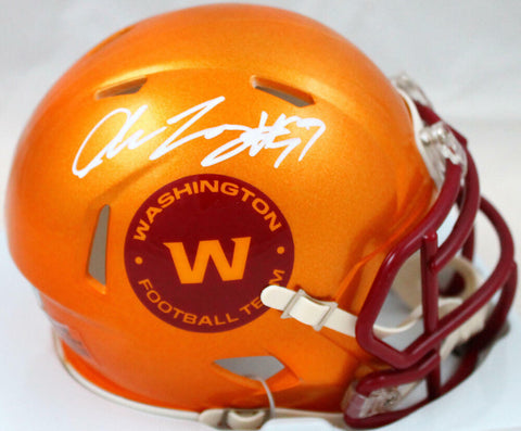 Chase Young Signed Washington Football Team Flash Speed Mini Helmet-Fanatics