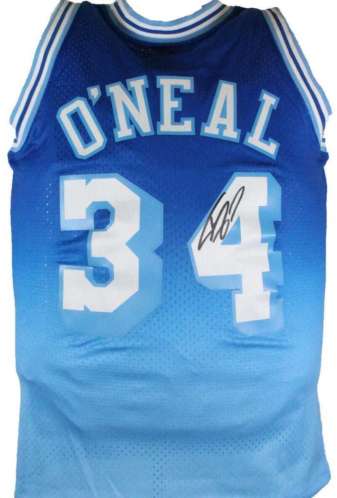 Shaquille O'Neal Signed Mitchell&Ness Los Angeles Lakers Shirt