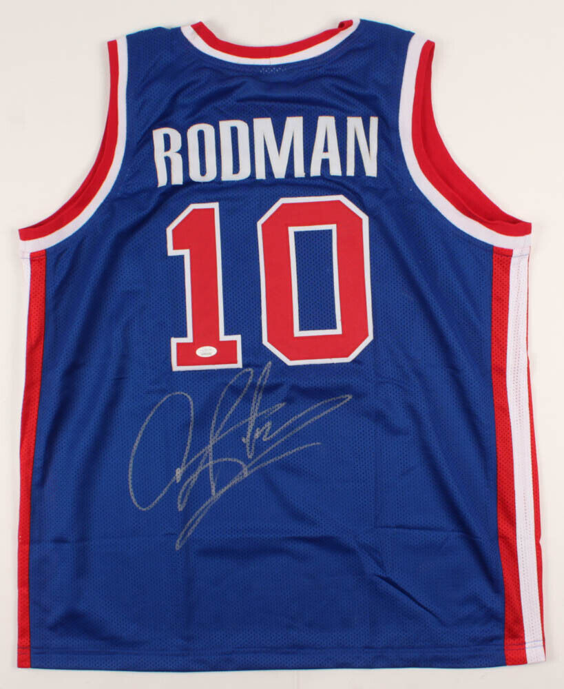 Dennis Rodman Signed Jersey (JSA)