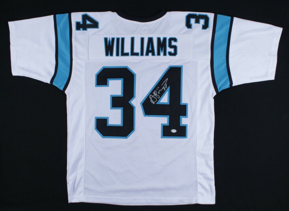 DeAngelo Williams Signed Carolina Panthers Jersey (PSA COA) 2009 Pro B –  Super Sports Center