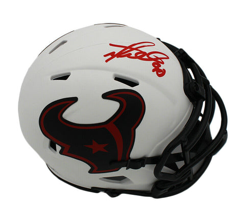 Mario Williams Signed Houston Texans Speed Lunar NFL Mini Helmet