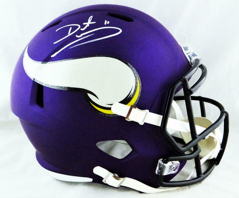 Daunte Culpepper Signed Minnesota Vikings F/S Speed Helmet - JSA W Auth *White