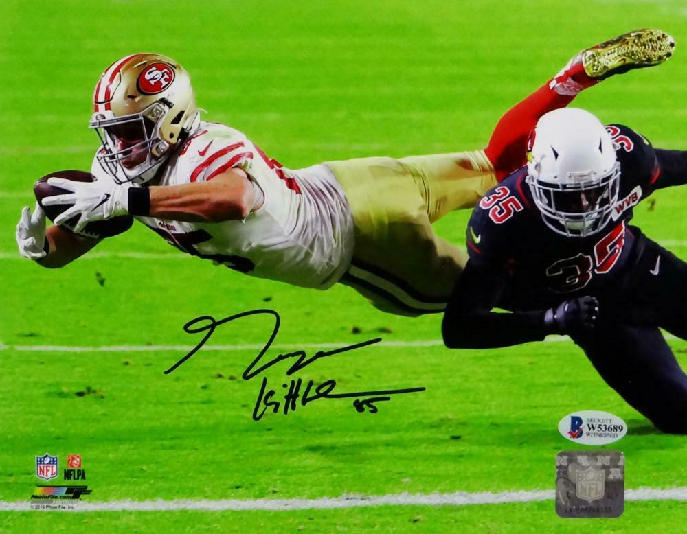 George Kittle Signed SF 49ers 8x10 Diving Catch PF Photo- Beckett W Ho –  Super Sports Center