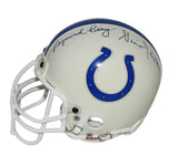 Marchetti Donovan Moore & Berry Signed Colts Authentic Mini Helmet BAS 33028