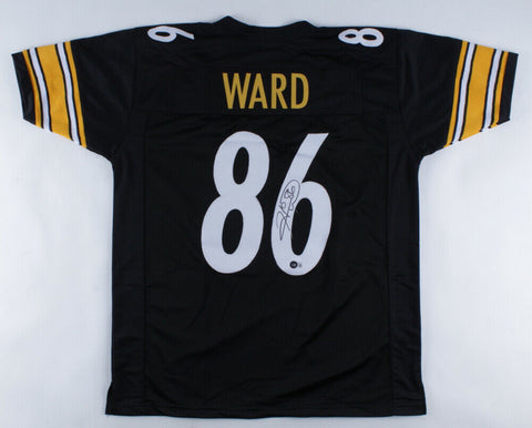 Hines Ward Signed Pittsburgh Steelers Jersey (Beckett COA) 2xSuper Bowl Champ