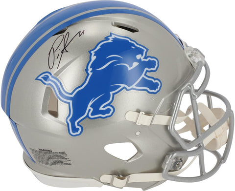 Penei Sewell Detroit Lions Signed Riddell Speed Authentic Helmet
