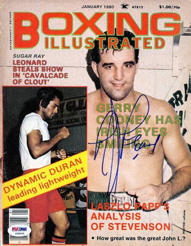 Gerry Cooney Autographed Boxing Illustrated Magazine Cover PSA/DNA #S48595
