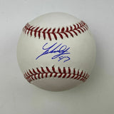 Autographed/Signed JOHNNY CUETO Giants Rawlings ROML Baseball Fanatics COA Auto