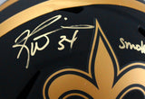 Ricky Williams Signed Saints F/S Eclipse Speed Helmet w/SWED-Beckett W Hologram