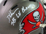 Devin White Autographed Tampa Bay Bucs Speed Mini Helmet w/ SB Champs- Beckett W