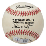 Hank Aaron Milwaukee Braves Signed National League Baseball BAS LOA 469