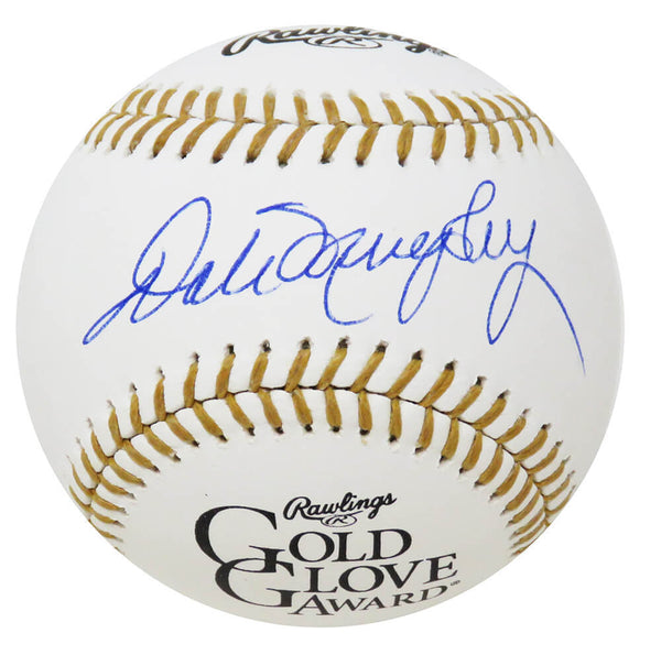 Dale Murphy (BRAVES) Signed Rawlings Gold Glove Logo MLB Baseball (SCHWARTZ COA)