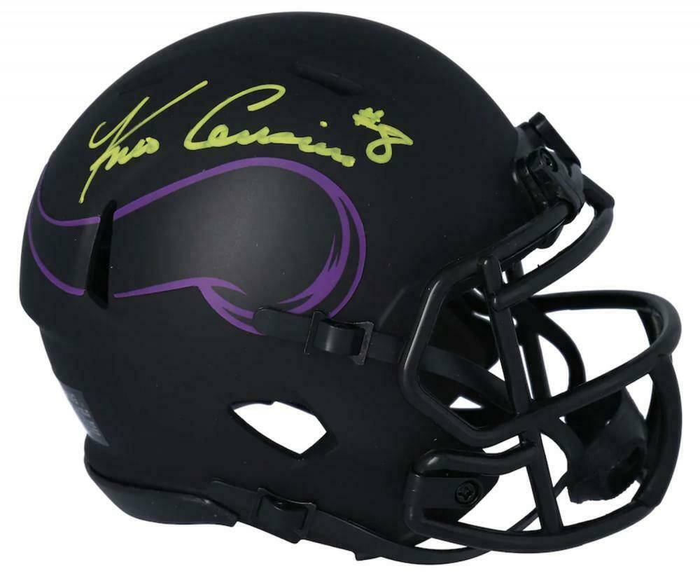 Framed Kirk Cousins Minnesota Vikings Autographed Purple Nike
