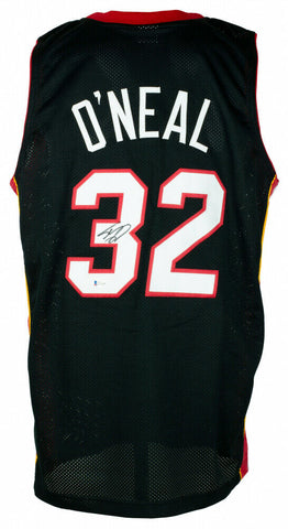 Shaquille O'Neal Signed Miami Heat Jersey (Beckett COA) 4xNBA Champion / Center