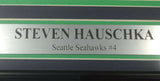 STEVEN HAUSCHKA AUTOGRAPHED FRAMED 8X10 PHOTO SEAHAWKS SUPER BOWL MCS 100317
