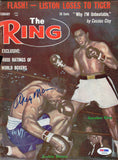 Archie Moore Autographed Signed The Ring Magazine Cover PSA/DNA #S48469