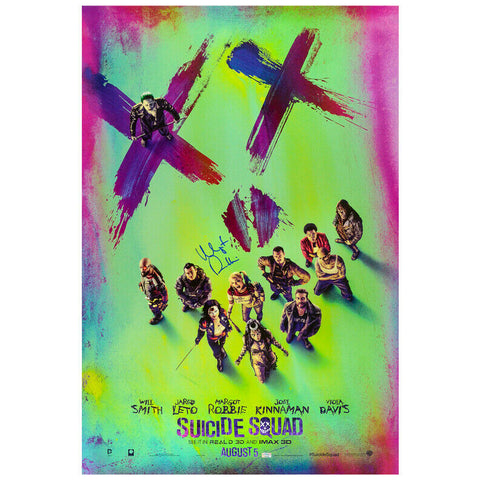 Margot Robbie Autographed Suicide Squad Original Double Sided 27x40 Movie Poster