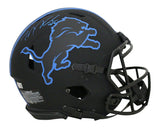 TJ Hockenson Autographed Detroit Lions Authentic Eclipse Speed Helmet BAS 34254