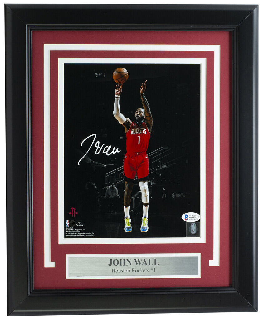 Signed Isaiah Rider Photo - 8x10 framed & Matted) - 1994 Slam Dunk Champion!