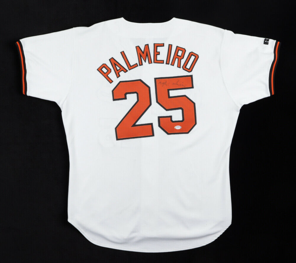Rafael Palmeiro Signed Orioles Jersey (PSA COA) 500 Home Run