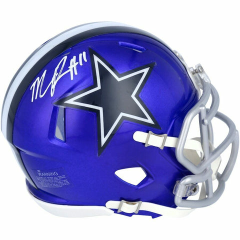 Micah Parsons Autographed Dallas Cowboys Flash Speed Mini Helmet- Fanatics