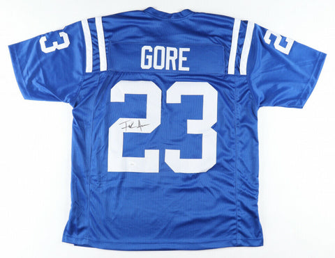 Frank Gore Signed Indy Colts Jersey (JSA) 5xPro Bowl (2006,2009,2011-2013) R.B.