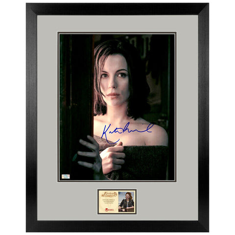 Kate Beckinsale Autographed Underworld Selene Emerging 11x14 Framed Photo