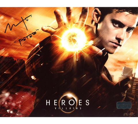 Milo Ventimiglia Signed Heroes Unframed 8x10 Photo-Fire with "Peter"