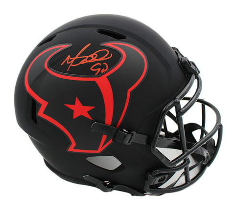 Mario Williams Signed Houston Texans Speed Full Size Eclipse NFL Helmet