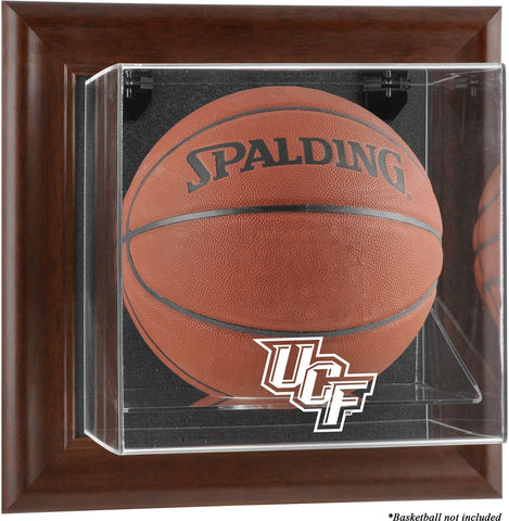 Univ of Central Florida Knights Framed Wall-Mountable Basketball Display Case