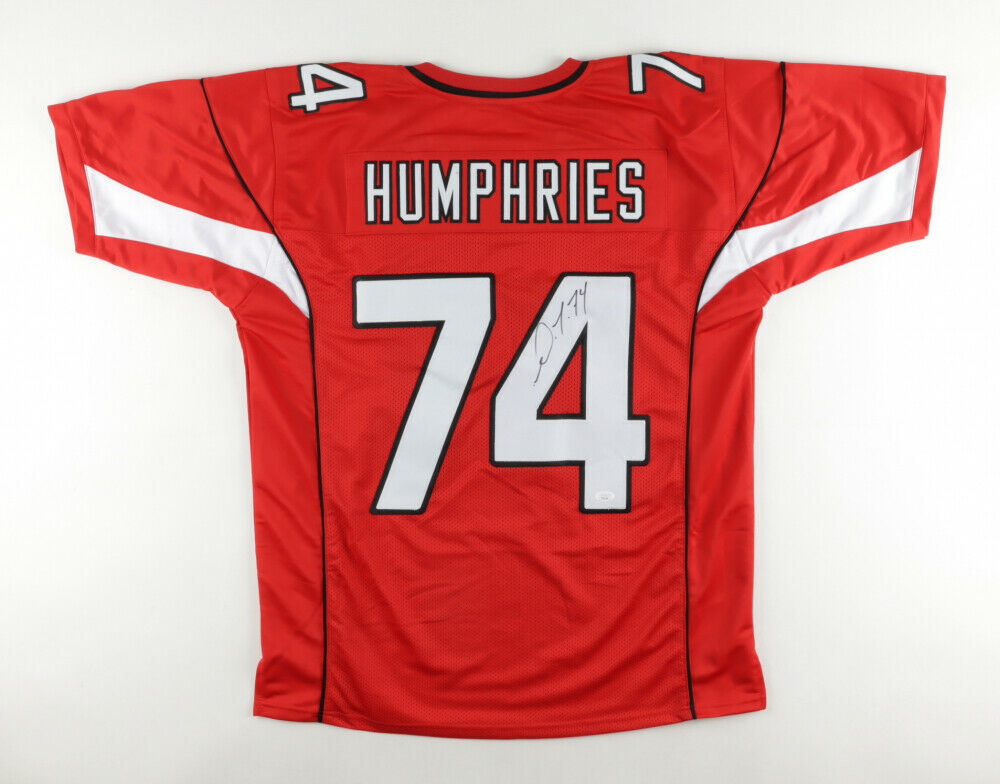 Friendly Confines D J Humphries Signed Arizona Cardinals Jersey (JSA COA) 2021 Pro Bowl Tackle