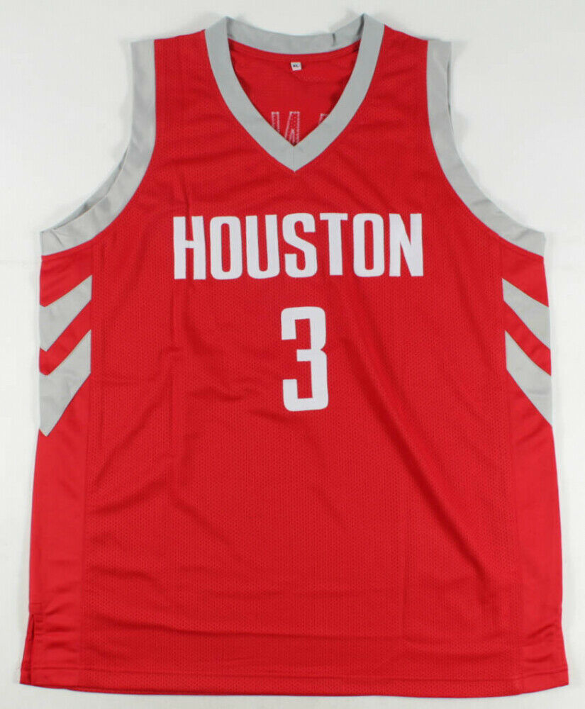 Steve Francis Signed Houston Rockets Blue Jersey (Beckett COA) 3xAll Star  Guard