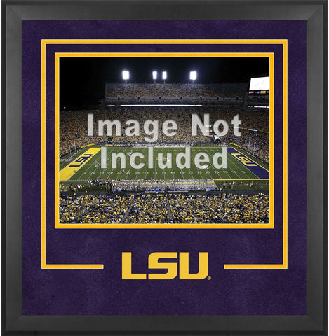 LSU Tigers Deluxe 16" x 20" Horizontal Photograph Frame with Team Logo