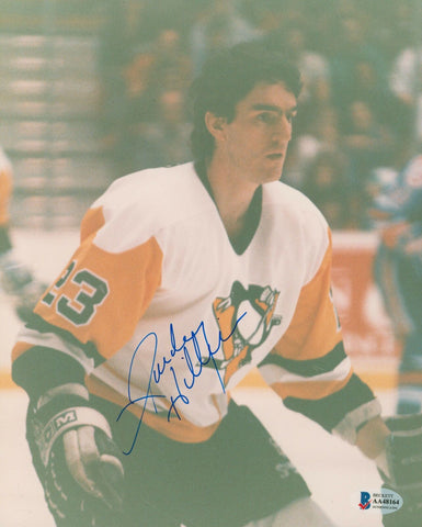 Penguins Randy Hillier Authentic Signed 8x10 Photo Autographed BAS #AA48164