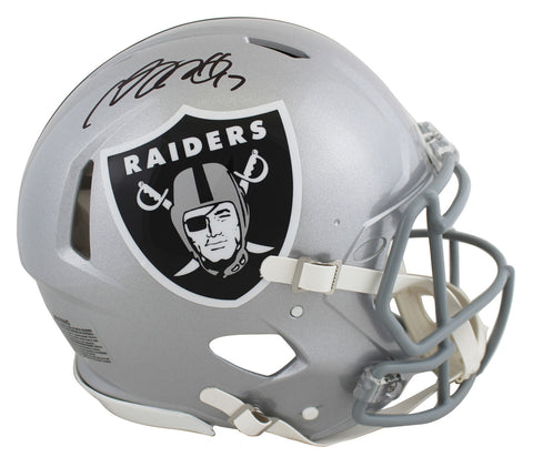 Raiders Davante Adams Authentic Signed Full Size Speed Proline Helmet BAS Wit